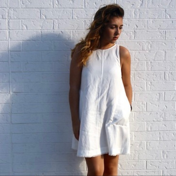 Aritzia Linen Shift Dress - Picture 11 of 11